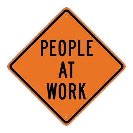 Nmc People At Work Sign TM291K